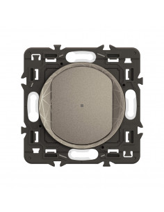 Interrupteur connecté Céliane titane-200W-Zigbee pilotable via app et cde vocale LEGRAND CT0407 2