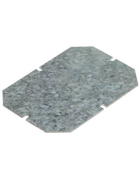 Plaque de montage métal épaisseur 15/10e pour boîtiers industriels 220x170mm LEGRAND 035813