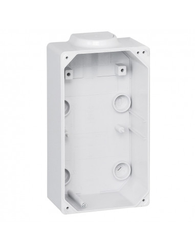 Embase P17 boîtier 220x125mm pour plastron 220x125mm pour composer un coffret P17 LEGRAND 057710