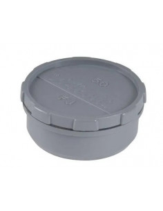 Tampon de visite mâle femelle diamètre D.50mm PVC NICOLL FJ 2