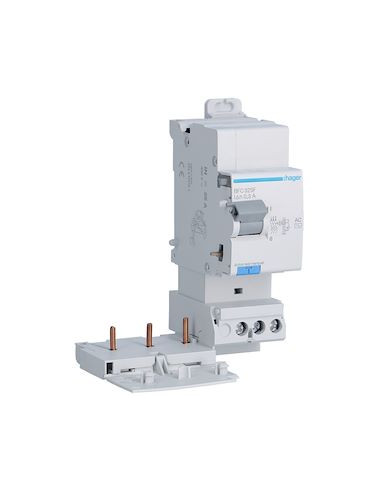 Bloc différentiel 3 Pôles 25A 300mA type AC HAGER BFC325F