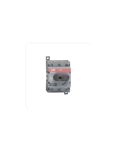 Interrupteur Sectionneur 63A 3 Pôles montage Fond d'Armoire 1SCA105332R1001 ABB 939291