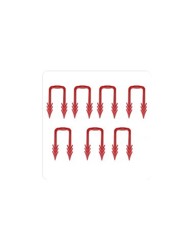 Lot de 100 Cavaliers de fixation Supplementaires THERMOR 400102
