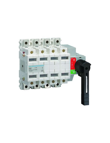 Interrupteur à coupure visible 4 Pôles 250A HAGER HA964N
