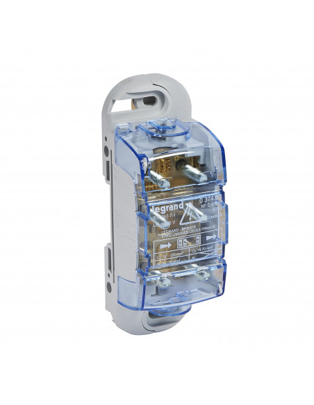 Boîtier de raccordement aluminium ou cuivre 120mm² 300A maximum LEGRAND 037480