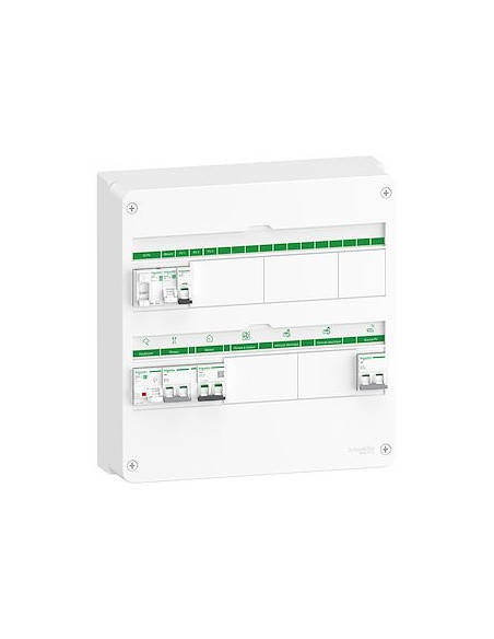 Rési9 Energy Center Mono 7-9 kWc onduleur centralisé 18 modules 2 rangées SCHNEIDER R9HPV218A19C