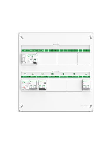 Rési9 Energy Center Mono 7-9 kWc onduleur centralisé 18 modules 2 rangées SCHNEIDER R9HPV218A19C