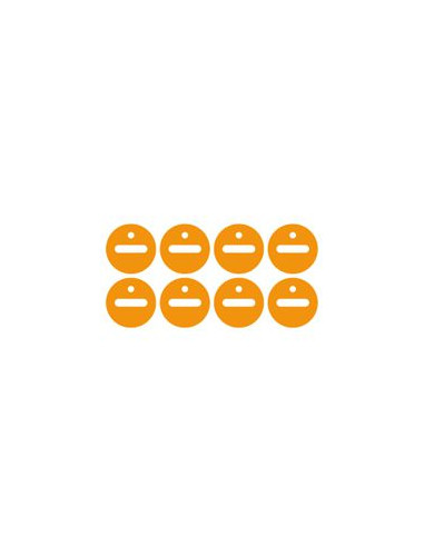 Jeux de 8 étiquettes pour identification de circuits spécialisés LEGRAND 050897