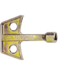 Clé métal pour empreintes triangle mâle de 8mm LEGRAND 036540 2