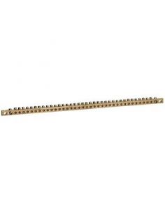 Barreau laiton 12x6,5mm pour raccordement des conducteurs de protection dans XL³400 longueur 456mm LEGRAND 037301