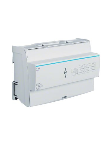 Répartiteur 160A tétrapolaire 1x 25-70² / 3x 10-35² / 8x 2.5-25² par phase HAGER KJ160A