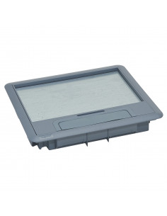 Couvercle plastique pour boîte de sol version standard 12 mod ou 18 mod LEGRAND 088001