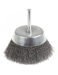 Brosse boisseau à fils acier ondulés pour perceuses MAKITA D-39914
