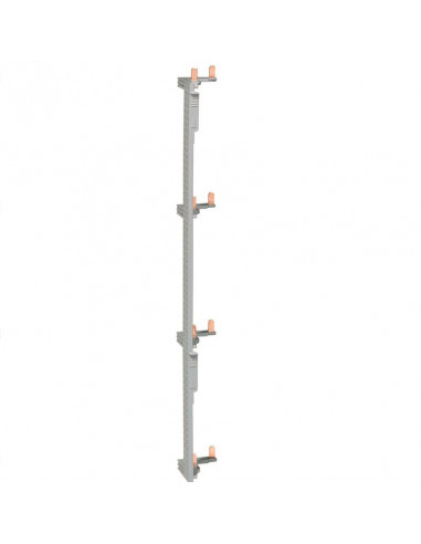 Barre alimentation des interrupteurs diff. pour coffret 4 rangées entraxe 125mm HAGER KCN425
