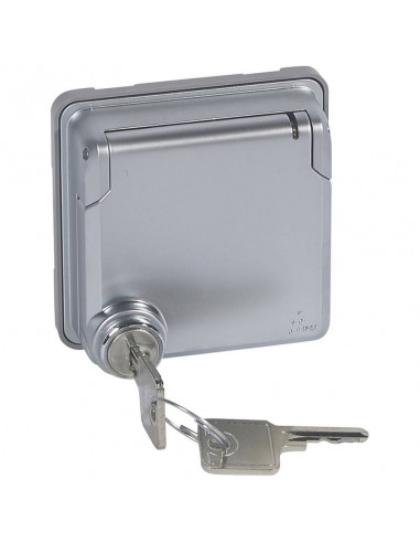 ADAPTATEUR MOSAIC VOLET A CLEF SOLIROC LEGRAND 077884