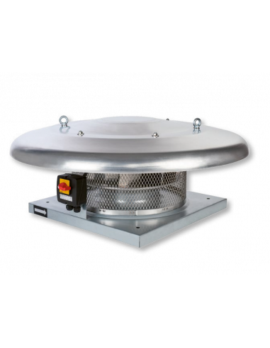 Tourelle centrifuge horizontale régulée 2960 à 5730 m3/h boîtier de contrôle S&P 200083