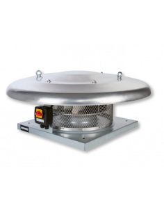 Tourelle centrifuge horizontale régulée 7860 à 14380 m3/h boîtier de contrôle S&P 200088