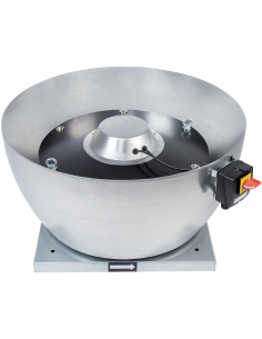 Tourelle centrifuge verticale régulée 4730 à 7660 m3/h boîtier de contrôle S&P 200096