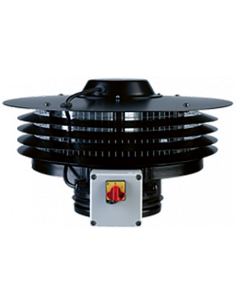 Tourelle centrifuge horizontale monophasée 230V 4 pôles diamètre 315 mm S&P 200603