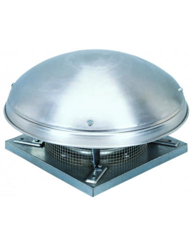Tourelle horizontale confort/désenfumage 400°C/2h, 900 m3/h, mono 230V, V2 S&P (UNELVENT) 200784