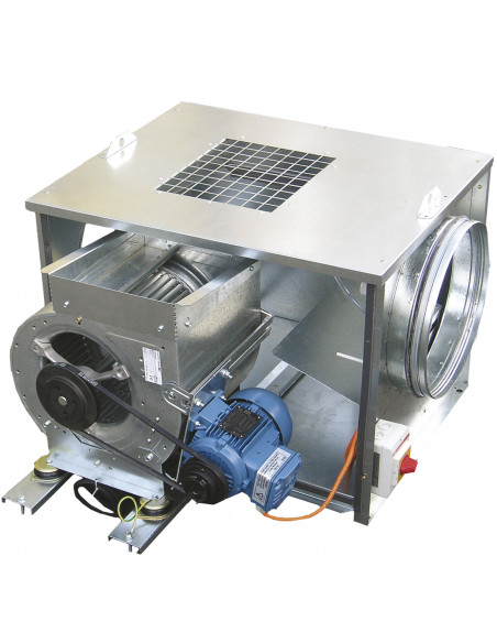 Caisson C4 Ecowatt, 8 400 m3/h, flux en ligne S&P (UNELVENT) 230004