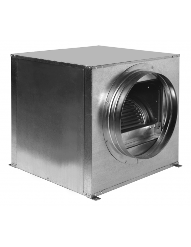 Caisson de ventilation tertiaire, 2590 m3/h, D400 mm, monophasé 230V S&P (UNELVENT) 243817
