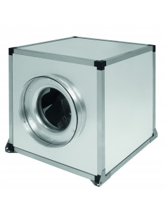 Caisson de ventilation tertiaire double peau 18200 m3/h D800 mm tri 230/400V S&P 248020