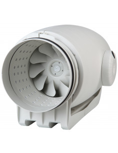 Ventilateur de conduit ultra-silencieux , 1040/1320 m3/h, 3 vitesses, D 250 mm S&P (UNELVENT) 250025