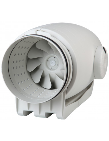 Ventilateur de conduit ultra-silencieux, 790/1040 m3/h, 3 vitesses, D 200 mm S&P (UNELVENT) 250100