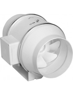 Ventilateur de conduit, 390/560 m3/h, 3 vitesses, raccordement D 160 mm S&P (UNELVENT) 250458