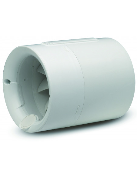 Aérateur de conduit, 100 m3/h, 12 W, encastrable, clapet anti-retour, D 100 mm S&P (UNELVENT) 257000