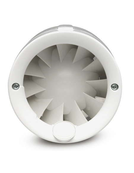 Aérateur de conduit, 100 m3/h, 12 W, encastrable, clapet anti-retour, D 100 mm S&P (UNELVENT) 257000