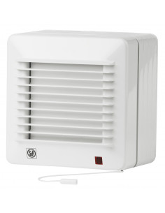 Aérateur petites dimensions 95m3/h installation sur vitre entretoises D100mm S&P 450163
