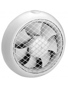 Aérateur de vitre ou mur 450 m3/h 28W grille intérieure volets extérieurs S&P