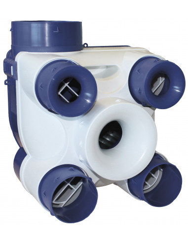 VMC standard, pour l'habitat pavillonnaire du T1 au T7 jusqu'à 4 sanitaires S&P (UNELVENT) 604140