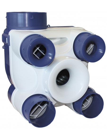VMC standard, pour l'habitat pavillonnaire du T1 au T7 jusqu'à 4 sanitaires S&P (UNELVENT) 604140