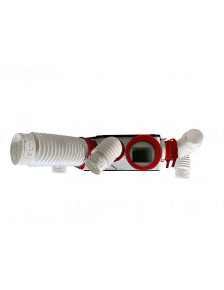 Kit VMC Hygro Ecowatt pour logement (neuf/rénov/remplacement) jusqu'à 6 sanit br S&P 607812