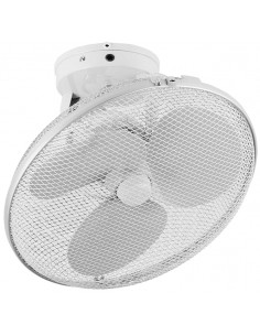 Ventilateur de plafond 3 vitesses br D 400 mm br Vitesse d'air : 2,2 m/s br S&P (UNELVENT) 650008