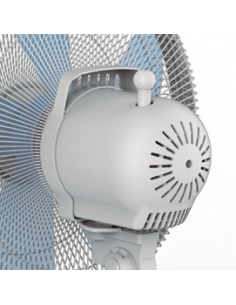Ventilateur de table 3 vitesses D 400 mm vitesse d'air : 2,3 m/s br S&P 650118 2