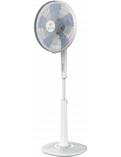 Ventilateur de sol 3 vitesses D 400 mm vitesse d'air : 2,3 m/s br S&P 650119