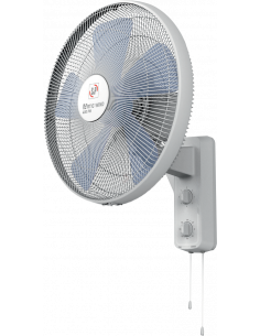 Ventilateur de mur 3 vitesses D 400 mm vitesse d'air : 2,3 m/s br S&P 650120