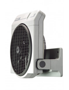Ventilateur box-fan, 3 vitesses, minuterie réglable jusqu'à 120 mn, 5 positions S&P (UNELVENT) 653680 2