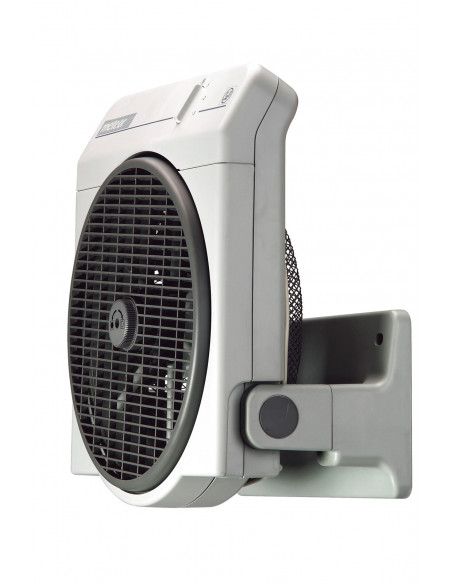 Ventilateur box-fan, 3 vitesses, minuterie réglable jusqu'à 120 mn, 5 positions S&P (UNELVENT) 653680