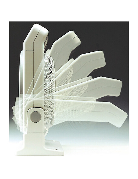 Ventilateur box-fan, 3 vitesses, minuterie réglable jusqu'à 120 mn, 5 positions S&P (UNELVENT) 653680