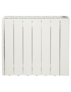 Radiateur à intertie aluminium injecté thermostat électronique sol ou mur S&P 670019