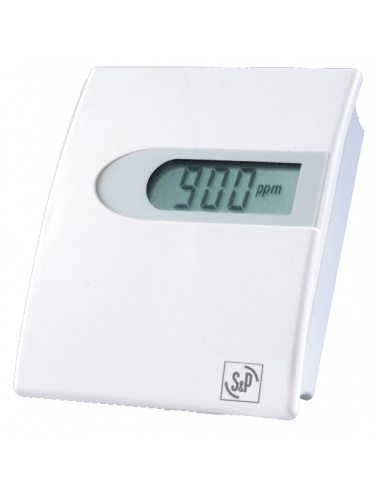 Sonde de température IP65, 0-10 volts, 0-50°C, montage mural S&P (UNELVENT) 700156