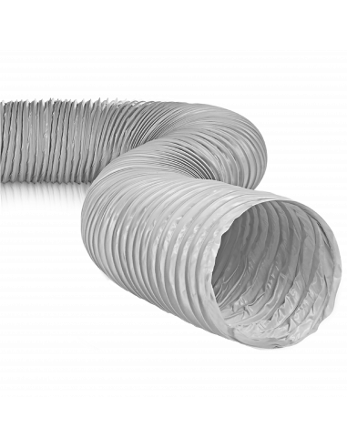 Gaine souple PVC, diamètre 80 mm, longueur 6 m S&P (UNELVENT) 810196