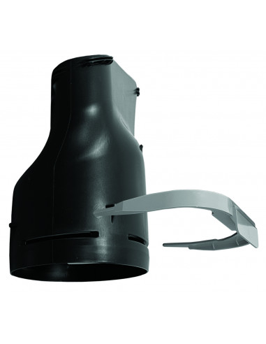 Accessoire de transformation circulaire 90 mm à oblong 50 x 114 mm gamme PLUGGIT S&P (UNELVENT) 810418
