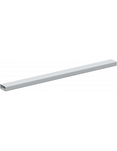 Conduit rectangulaire PVC rigide 55 x 110 mm longueur 1.5 m gamme TUBPLA S&P (UNELVENT) 833643