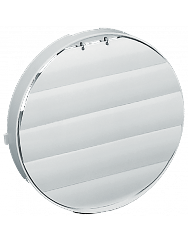 Persienne PVC rigide, D de raccordement 100 mm, gamme TUBPLA S&P (UNELVENT) 833656
